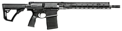 Daniel Defense 0215707258067 DD5 V3 *CO Complaint 7.62x51mm NATO 16" No Magazine Black Hard Coat Anodized Black Phosphate 6 Position w/SoftTouch Overmolding Stock Black Polymer Grip                   