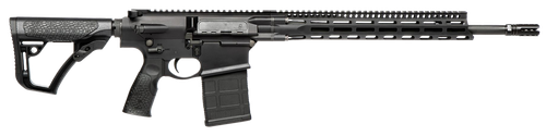 Daniel Defense 0215813210055 DD5 V4 *CA Compliant 7.62x51mm NATO 18" 10+1 Black Hard Coat Anodized Black Phosphate 6 Position w/SoftTouch Overmolding Stock Black Polymer Grip                          