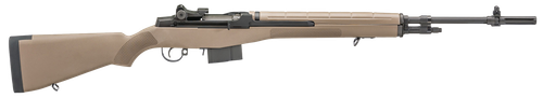 Springfield Armory MA9120 M1A Standard Issue 308 Win/7.62x51mm 10+1 22" Black Parkerized Carbon Steel Barrel, Black Parkerized Steel Receiver, Flat Dark Earth Synthetic Fixed Stock, Right Hand        