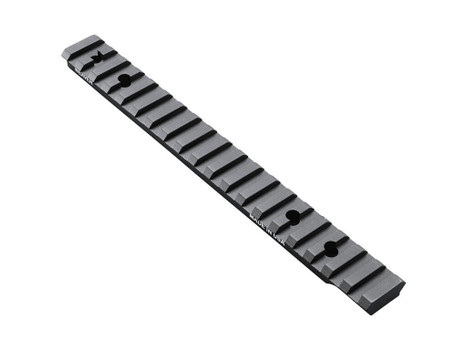 Weaver Mounts 99487 Multi-Slot Base Extended Black Anodized Aluminum Fits Savage Axis