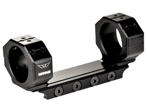 Warne 7841M Precision Mount Scope Mount/Ring Combo Black Anodized 35mm 0 MOA