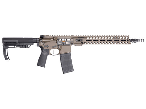 Patriot Ordnance Factory 02050 Minuteman 300 Blackout 30+1 13.75" Black Nitride Barrel/ Patriot Brown Cerakote Aluminum Receiver Picatinny Rail