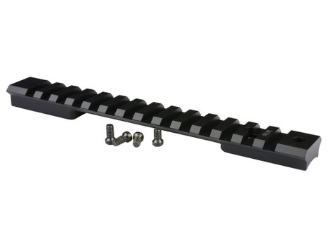 Warne 7671M Mountain Tech Tactical Rail Black Anodized Aluminum HS Precision/Bergara Premier/Remington 700 Short Action, 0 MOA