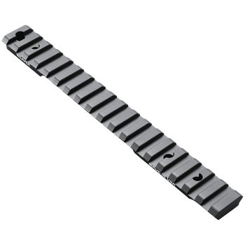 Weaver Mounts 99474 Multi-Slot Base  Extended Black Anodized Aluminum Fits Mossberg Patriot Long Action                                                                                                 