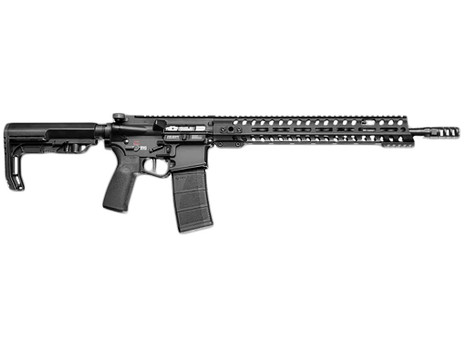 Patriot Ordnance Factory 02039 Renegade + 5.56x45mm NATO 30+1, 13.75" Steel Threaded Barrel, Black Aluminum Receiver