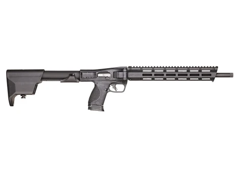 Smith & Wesson 12575 M&P FPC 9mm Luger 17+1/23+1 (3) 16.25" Steel Barrel, Black Anodized Receiver, Adjustable Black Stock, M-LOK Slots w/Picatinny Style Rail Black Polymer Grip