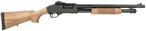 Tokarev USA 21000408 TX3  12 Gauge 18.50" 3" 5+1, Black Metal Finish, Turkish Walnut Stock, Fiber Optic & Ghost Ring Sight (Accepts Mossberg 590 Furniture)                                             