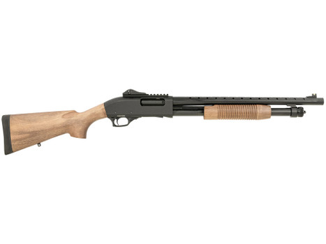 Tokarev USA 21000408 TX3 12 Gauge 18.50" 3" 5+1, Black Metal Finish, Turkish Walnut Stock, Fiber Optic & Ghost Ring Sight (Accepts Mossberg 590 Furniture)