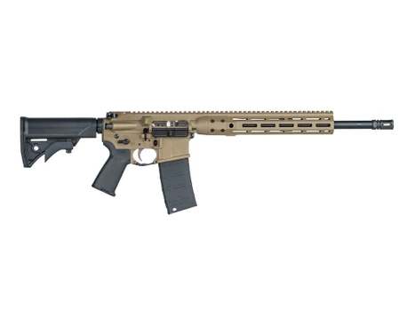 LWRC ICDIR3CK16ML Individual Carbine Direct Impingement 300 Blackout 30+1 16.10" Barrel, Exclusive Flat Dark Earth Anodized Receiver, 6 Position Stock, Magpul MOE Grip, Optics Ready