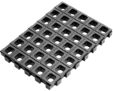 Magpul MAG1502-BLK DAKA Grid Organizer Replacement Black Polypropylene                                                                                                                                  