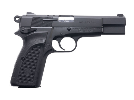 Girsan 390451 MCP 35 *CA Compliant 9mm Luger 10+1 4.87" Stainless Steel Barrel, Matte Black Serrated Steel Slide, Black Steel Frame, Textured Grip