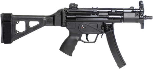 Century Arms HG6035SB-N AP5 P 9mm Luger 30+1 5.75" Threaded Barrel, Polymer Picatinny Rail Receiver, Black Synthetic SB Tactical Brace, Black Polymer Grip                                              