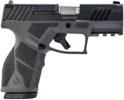 Taurus 1-GX2931G-10 GX2  9mm Luger 10+1 3.37" Matte Stainless Steel Barrel, Matte Black Serrated Stainless Steel Slide, Gray Polymer Frame w/Picatinny Rail, Polymer Grip                               