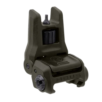 Magpul MAG1166-ODG MBUS 3 Sight Front  Olive Drab Green Flip Up AR-10/AR-15/M4/M16/M110/SR-25                                                                                                           