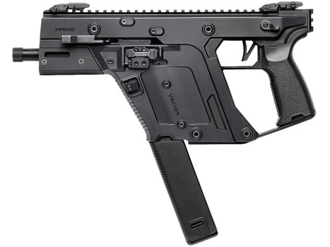 Kriss USA KV103PBL00 Vector SDP Gen3 10mm Auto 33+1 5.50" Black Nitride Threaded Barrel, M-LOK Handguard, Black Picatinny Rail Receiver & Rear, Black Polymer Grip, Ambidextrous, Glock Mag Compatible