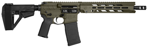 Diamondback DB1984K101 DB15 Obsidian 5.56 NATO 30+1 11.50" Black Nitride 11" M-LOK Handguard SBA5 Brace Magpul MOE K2 Grip                                                                              
