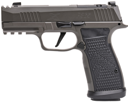 Sig Sauer 365AXGCA9LEGION10 P365 AXG Legion 9mm 10+1 3.10" Compact Frame Legion Gray Cerakote Stainless Steel Slide G-10 Grip                                                                           