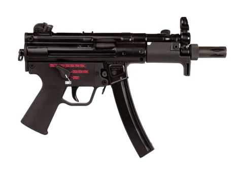 Century Arms HG6035NN AP5 Navy 9mm Luger 30+1 5.80" Manganese Phosphate Threaded Barrel, Black Lacquer Over Manganese Phosphate Steel Stamped Receiver, Picatinny Rear Cap, Black Navy Style Grip