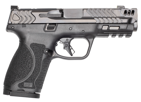 Smith & Wesson 13989 M&P9 2.0 Compact Frame 9mm 15+1 4.22" Stainless Armornite Gray Stainless Steel Slide Black Textured Grip                                                                           