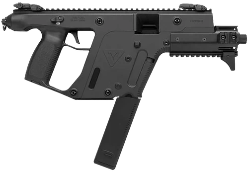 Kriss USA KV90PBL30 Vector Enhanced SDP Gen2 9mm Luger 40+1 6.50" Black Nitride Threaded Barrel, Black Picatinny Rail, MK5M Modular Rail, Black Polymer Grip, Glock Magazine Compatible                 