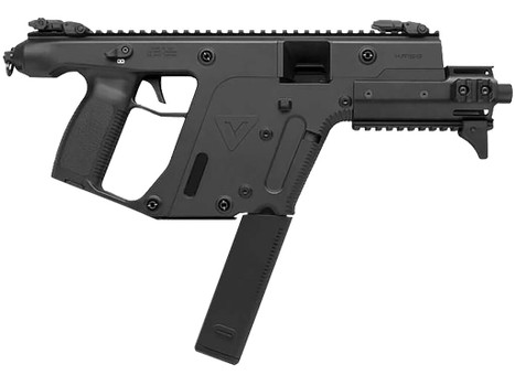Kriss USA KV90PBL30 Vector Enhanced SDP Gen2 9mm Luger 40+1 6.50" Black Nitride Threaded Barrel, Black Picatinny Rail, MK5M Modular Rail, Black Polymer Grip, Glock Magazine Compatible