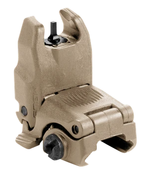 Magpul MAG247-FDE MBUS Sight Front  Black Folding for AR-15/M16                                                                                                                                         