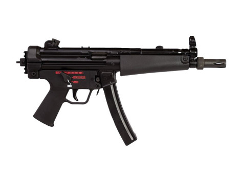 Century Arms HG6034NN AP5 Navy 9mm Luger 30+1 8.50" Manganese Phosphate Threaded Barrel, Black Lacquer Over Manganese Phosphate Steel Stamped Receiver, Picatinny Rear Cap, Black Navy Style Grip