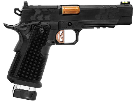 Kimber Mfg.,inc 3500050 2K11 (OR) 45 ACP 17+1 5" High Polished w/ Coyote PVD, Brush Polish Flats w/ DLC Coating Stainless Steel Slide Aluminum Grip