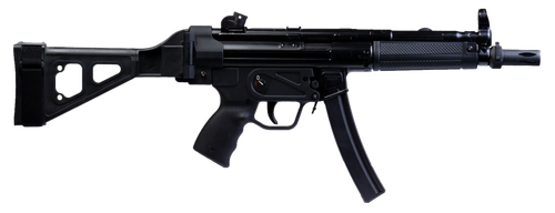 Century Arms HG6034SB-N AP5 P 9mm Luger 30+1 9" Black Threaded Barrel, Black Synthetic SB Tactical Brace, Black Polymer Pistol Grip                                                                     