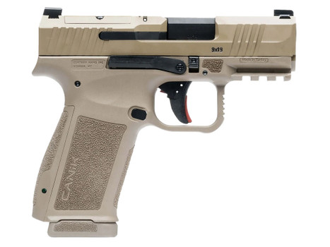 Century Arms HG7882DN Mete MC9L Sub-Compact Frame 9mm 17+1 3.18" FDE Steel Slide FDE