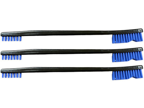 PROSHOT BAP-3PK DE UTILITY AP STIFF BLU BRUSH 3PK