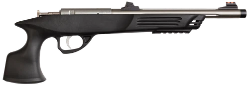 Crickett KSA796 Hunter Adult 22 WMR 1rd 9" Threaded Single Shot Stainless Barrel, Black Synthetic Grips                                                                                                 