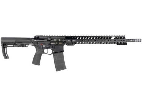 Patriot Ordnance Factory 00856 Renegade + 5.56x45mm NATO 16.50" 30+1 Black Hard Coat Anodized Black Nitride 6 Position MFT Stock Black Polymer Grip