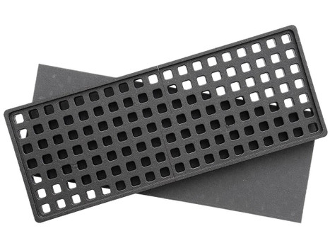 Magpul MAG1460BLK DAKA Grid Organizer Black Polypropylene