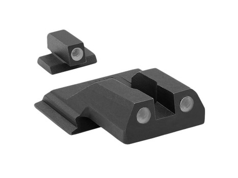 Meprolight USA 117703101 Tru-Dot Green Tritium Green Tritium/Black Frame, S&W M&P Shield/Shield Plus/Shield 2.0