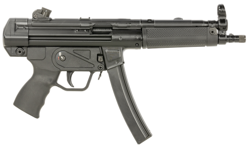 Century Arms HG6034ALN AP5 CORE 9mm Luger 30+1 8.90" Threaded Barrel, Black, Stamped Metal Rec, Fixed Front/Drum Rear Sights, Includes Sling (1 Mag)                                                    