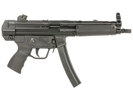 Century Arms HG6034ALN AP5 CORE 9mm Luger 30+1 8.90" Threaded Barrel, Black, Stamped Metal Rec, Fixed Front/Drum Rear Sights, Includes Sling (1 Mag)