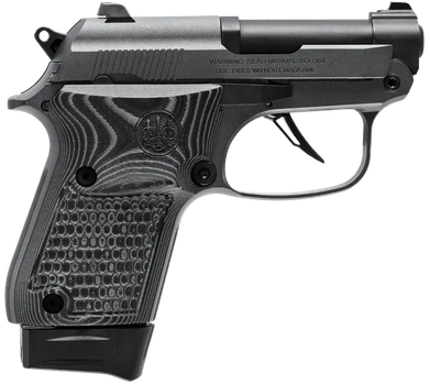 Beretta USA J20X22R8M2 20X Bobcat You're On Your Own  22 LR 8+1 2.40" Black Steel Barrel, Silver Cerakote ELS/Serrated Steel Slide, Black Polymer Frame w/Beavertail, Helica Texture Grip               