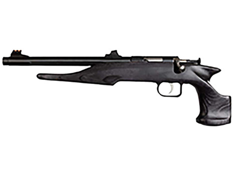 Crickett 41003 Hunter Adult 22 Mag 1rd 9" Threaded Blued Steel Single Shot Barrel, Black Laminate Stock