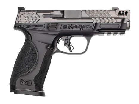 Smith & Wesson 13987 M&P M2.0 Metal Full Size Frame 9mm Luger 17+1 4.22" Black Armornite Stainless Steel Barrel Gray Armornite Optic Cut/Serrated Stainless Steel Slide Black Aluminum Black Polymer Gri