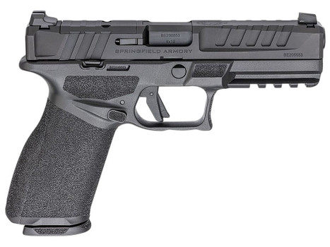 Springfield Armory EC9459BU15 Echelon Full Size 9mm Luger 15+1 4.50" Black Melonite Steel Barrel & Steel Optic Ready/Serrated Slide, Black Polymer Frame w/Picatinny Rail, Textured Grip, Ambidextrous
