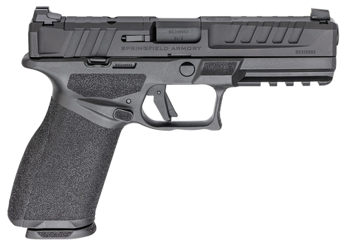 Springfield Armory EC9459BU Echelon  Full Size 9mm Luger 20+1 4.50" Black Melonite Steel Barrel & Optic Ready/Serrated Steel Slide, Black Polymer Frame w/Picatinny Rail, Textured Grip, 2 Mags         
