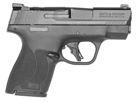 Smith & Wesson 13558 M&P9 Shield Plus 9mm Luger 3.10" 10+1 Matte Black (No TS) Frame/Textured Grip Black Armornite Stainless Steel with Optics Cut & Tritium Night Sights