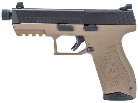 IWI US M9ORP10TFD MASADA 9mm Luger 4.60" TB 10+1 Flat Dark Earth Flat Dark Earth Interchangeable Backstrap Grip