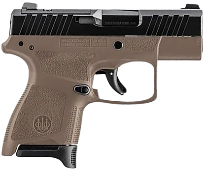 Beretta USA JAXN9258A1 APX A1 Carry Micro-Compact Frame 9mm Luger 8+1 3" Blued Steel Barrel, Black Serrated Steel Slide, Flat Dark Earth Polymer Frame, Polymer Grip                                    