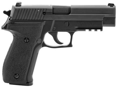Sig Sauer MK25-10 P226 MK25 9mm Luger 4.40" 10+1 Black Hardcoat Anodized Aluminum Frame with Rail Black Nitron Stainless Steel with Engraved US Navy Anchor Slide Black Polymer Grip                    