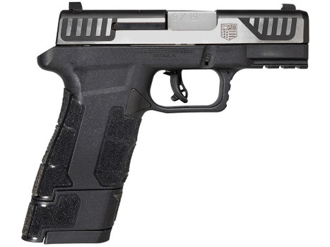 Diamondback DB0300P031 AM2 Sub-Compact Frame 9mm Luger 17+1, 3.50" Stainless Steel Barrel, Serrated Stainless Steel Slide, Black Polymer Frame w/Picatinny Rail & Polymer Grip