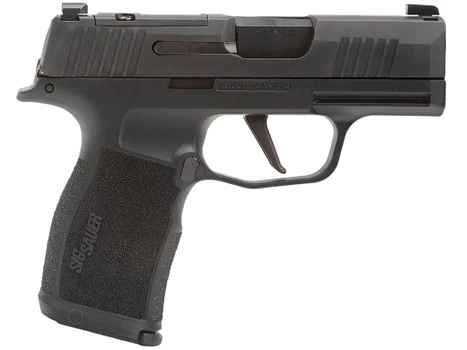 Sig Sauer 365X9BXR3P P365X 9mm Luger 12+1 3.10" Black Nitron Optic Ready/Serrated SS Slide, Black SS Frame w/Beavertail, Black Polymer Grips