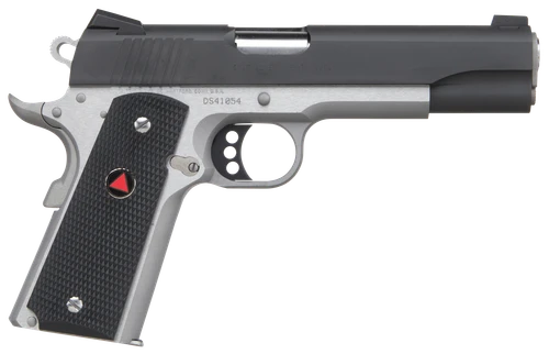 Colt Mfg O2020XETT 1911 Delta Elite 10mm Auto Caliber with 5" Barrel, 8+1 Capacity, Stainless Steel Finish Frame, Serrated Black Carbon Steel Slide & Black Polymer with Integrated Delta Medallion Grip