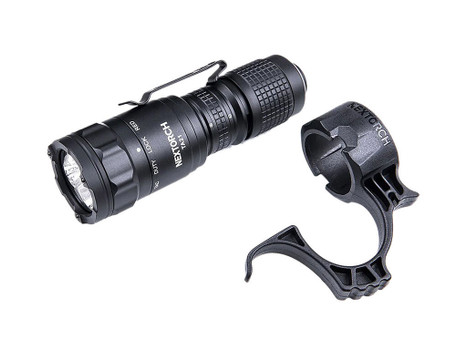 Nextorch Tactical Flashlight Set Black 1300 Lumens